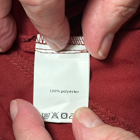 NWT Elegant Rust Wide Leg Pants - Picture 5 of 5